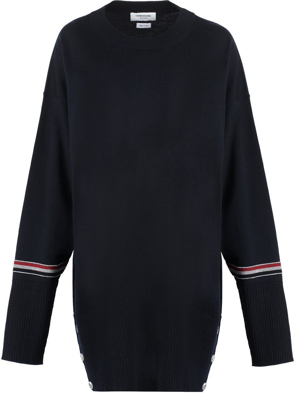 Thom Browne Merino wool sweater Navy