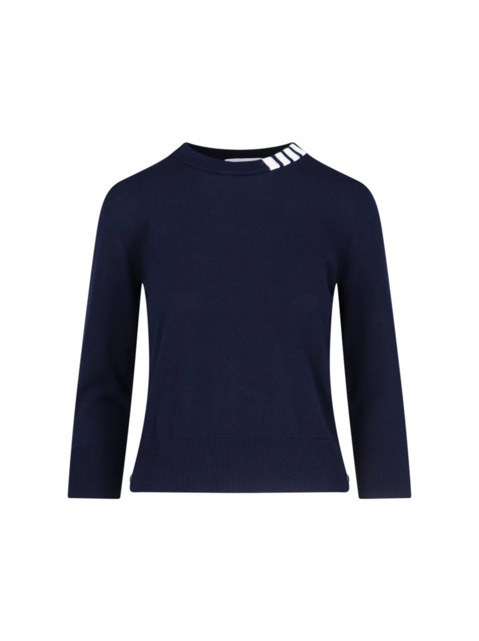Thom Browne Logo Sweatshirt – Navy Blue Blauw