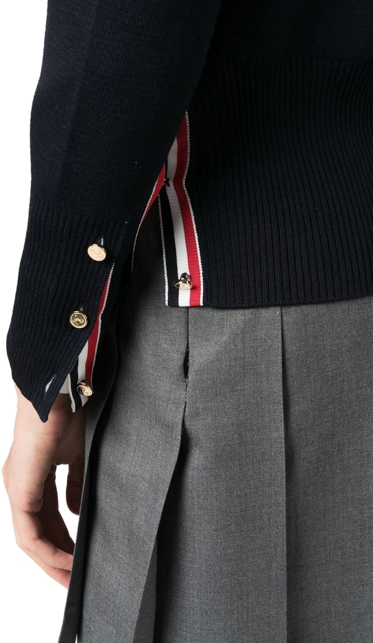 Thom Browne Sweaters Blue Blauw