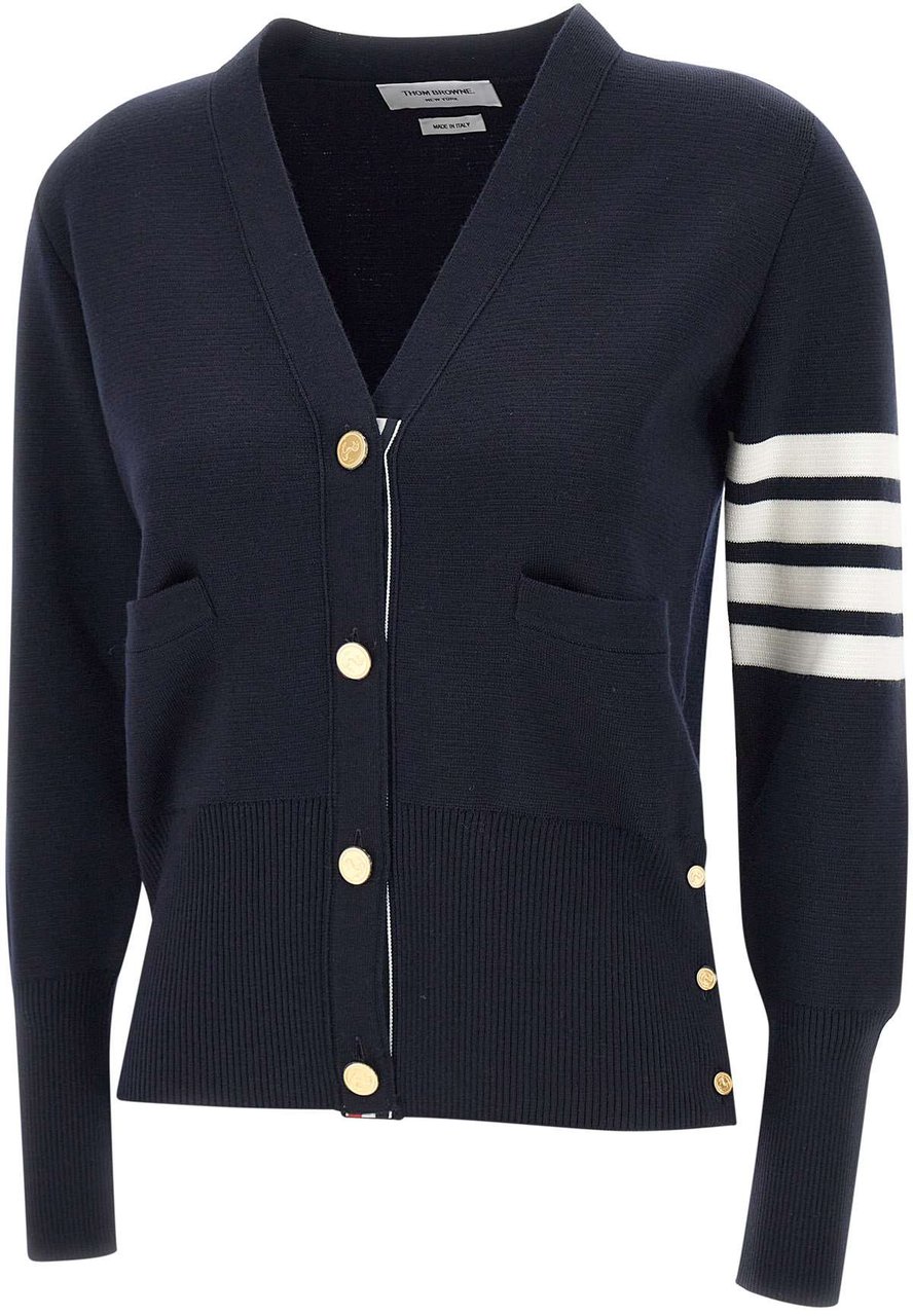 Thom Browne Sweaters Blue Navy
