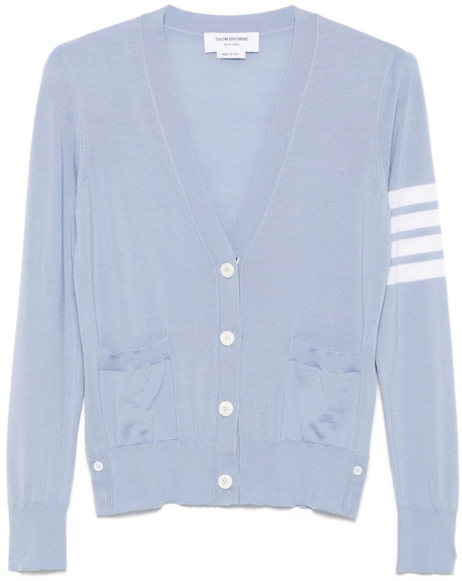 Thom Browne Sweaters Clear Blue Blauw