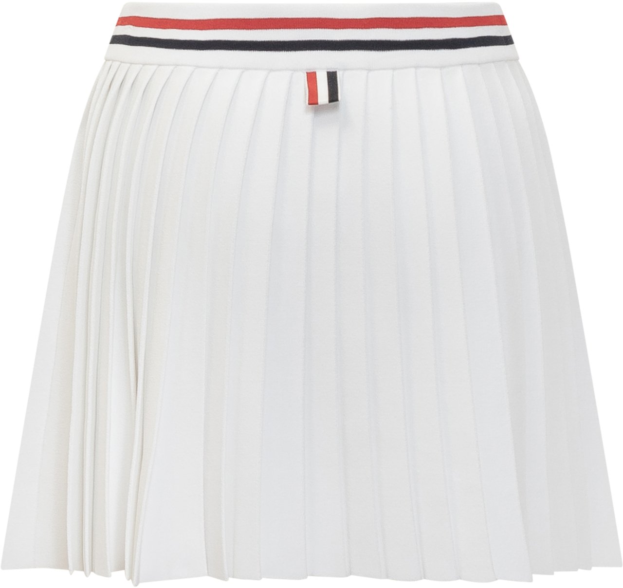 Thom Browne Gonna Plissettata Wit