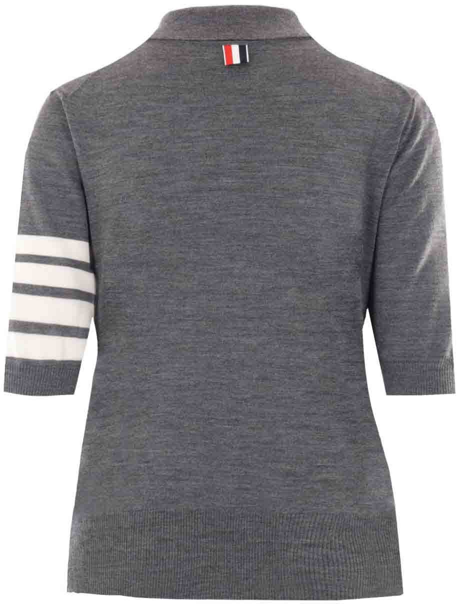 Thom Browne T-Shirts And Polos Grey Grijs