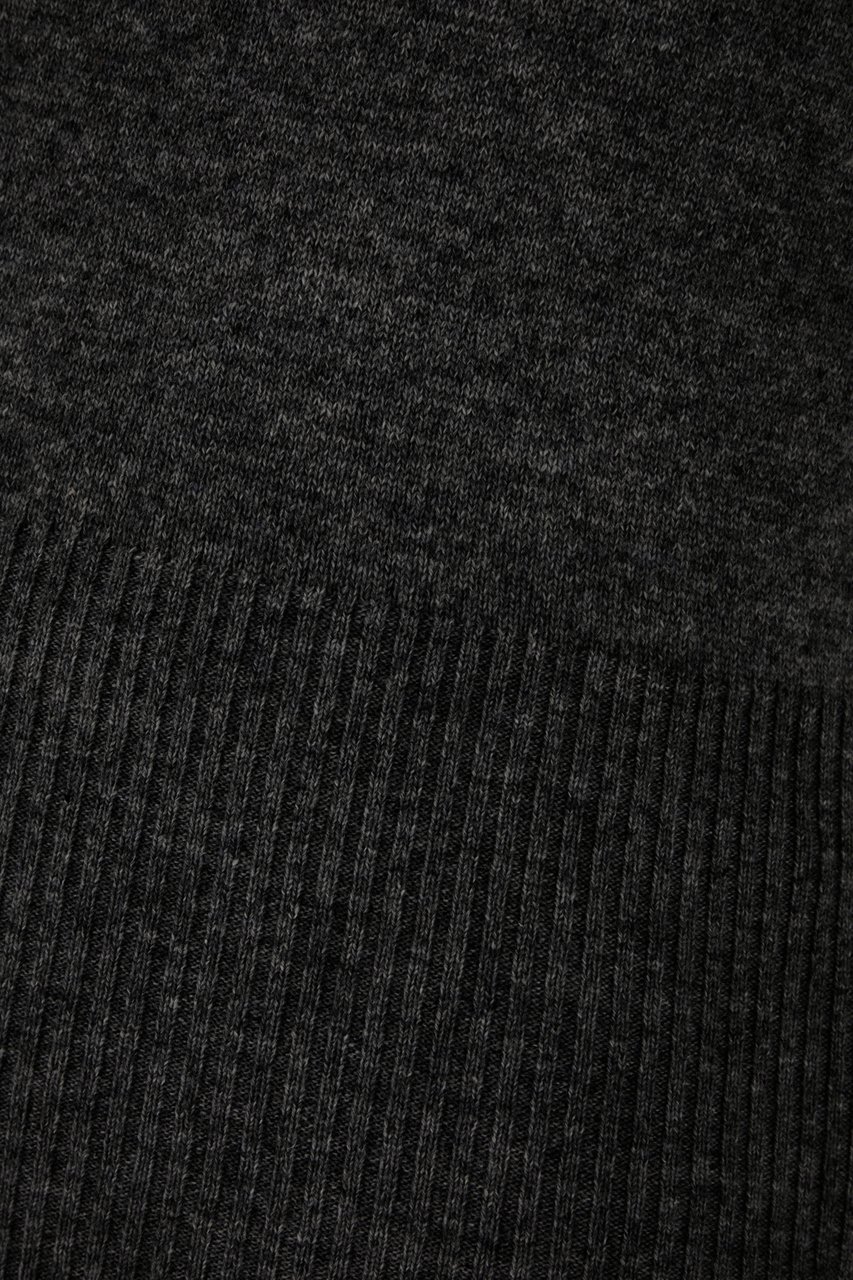 Thom Browne Thom Browne Graphite cashmere sleeveless sweater Grijs