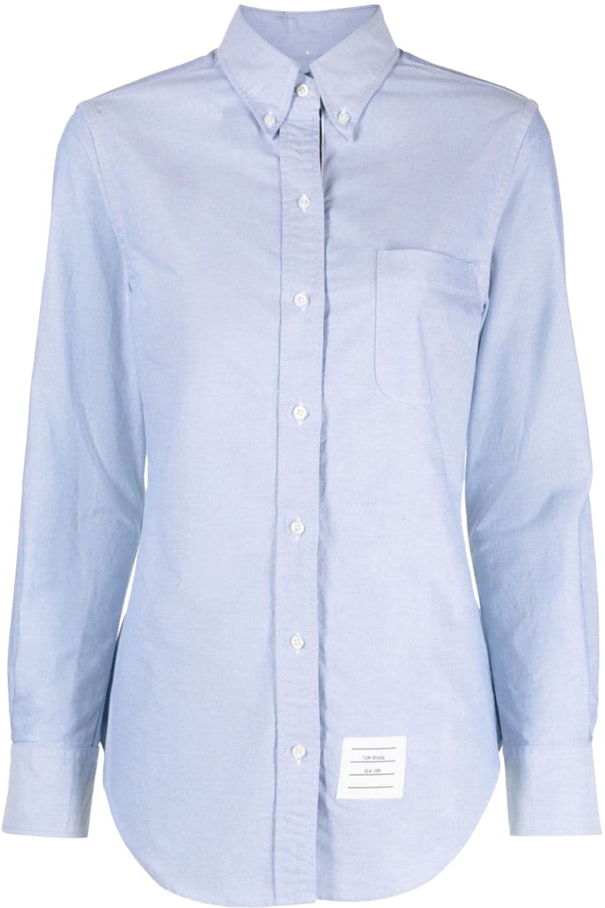 Thom Browne Shirts Clear Blue Blauw