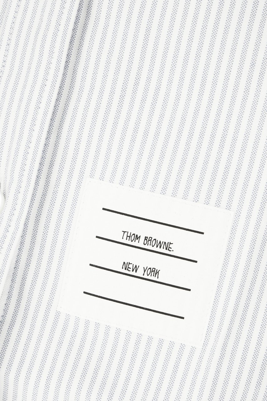 Thom Browne Thom Browne Embroidered cotton shirt Divers
