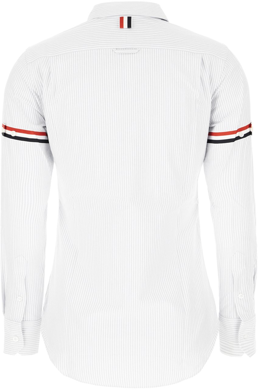 Thom Browne Thom Browne Embroidered cotton shirt Divers