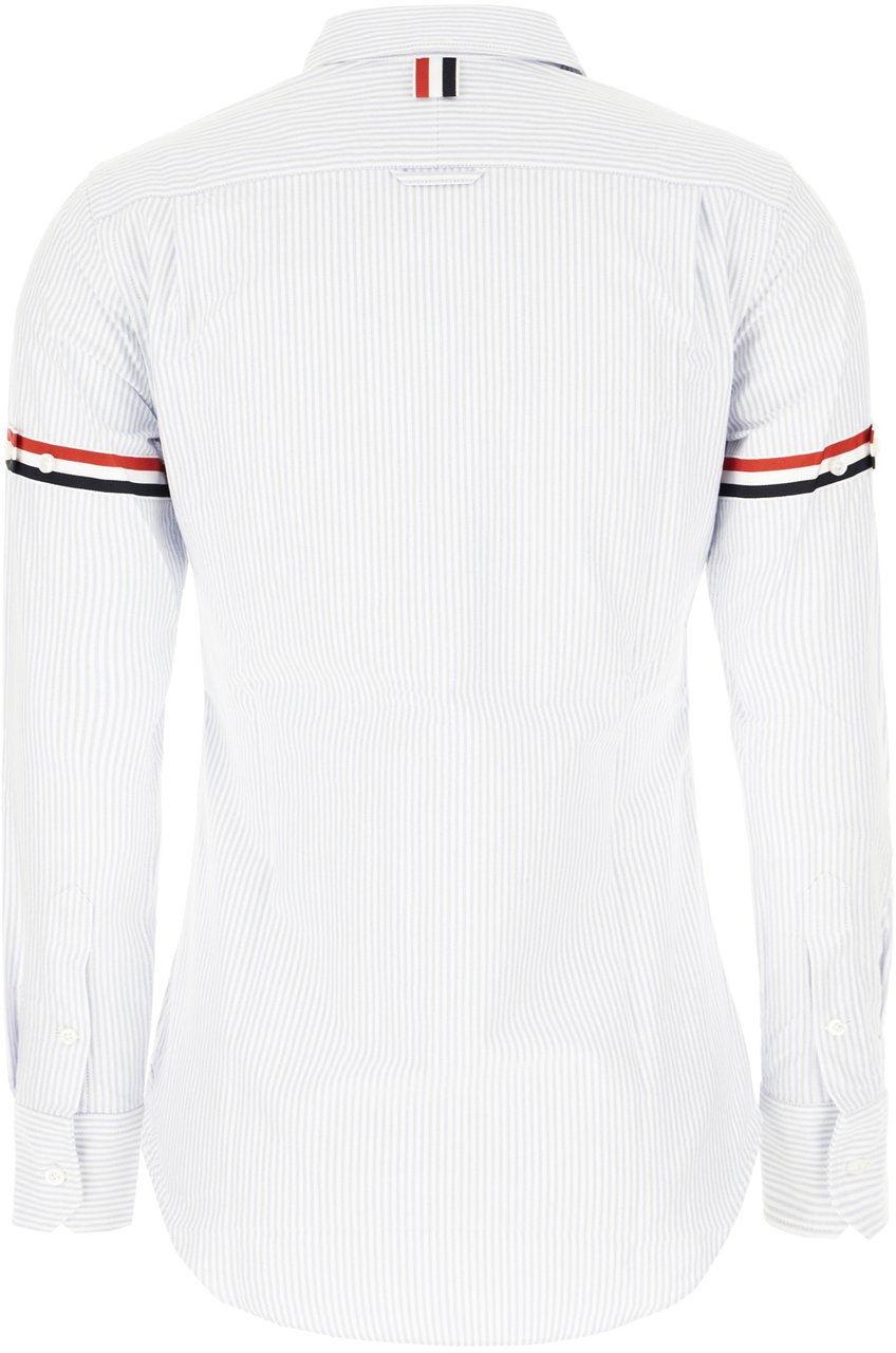 Thom Browne Thom Browne Embroidered cotton shirt Divers