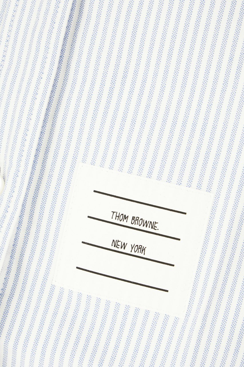 Thom Browne Thom Browne Embroidered cotton shirt Divers