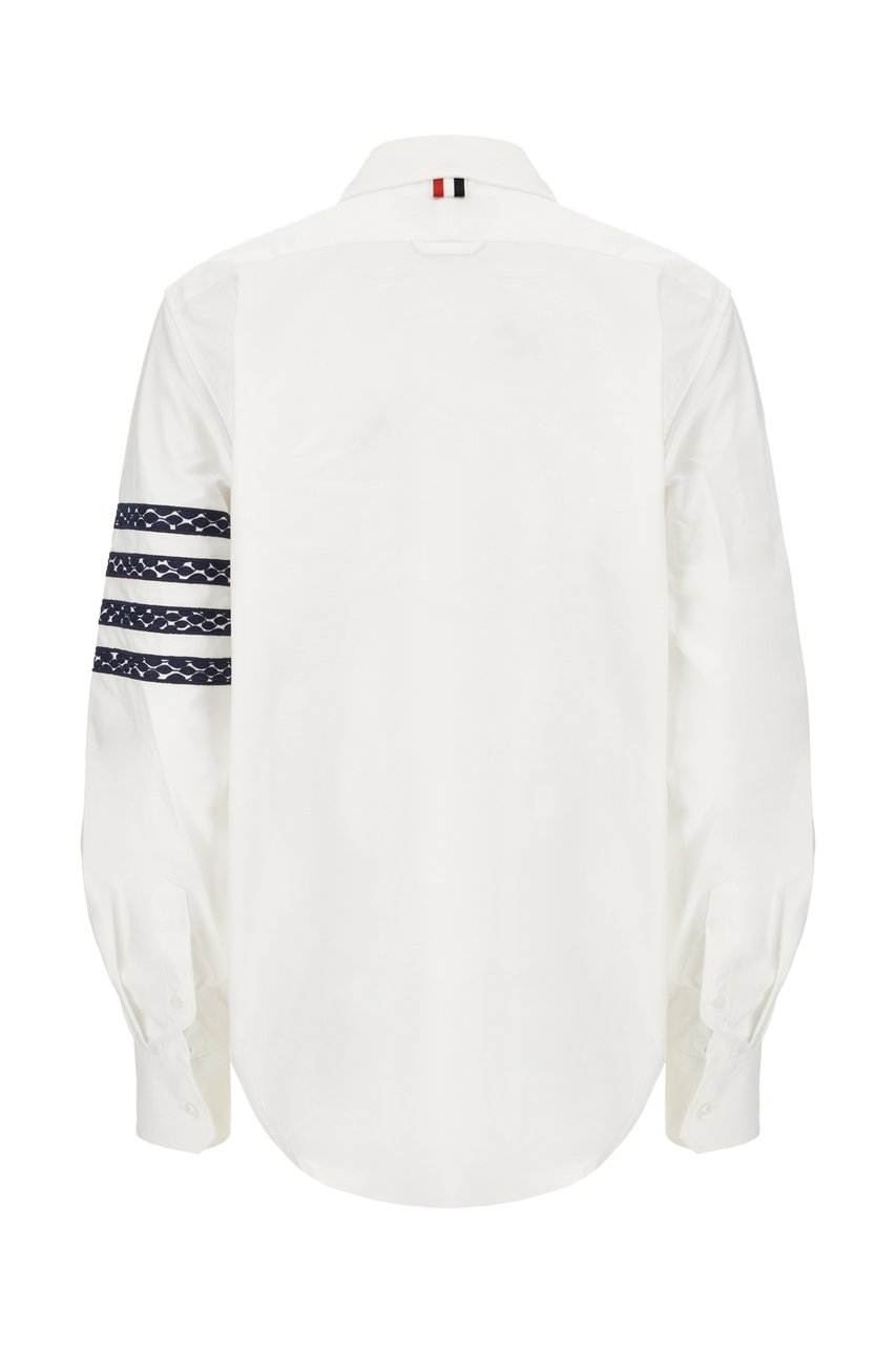 Thom Browne Thom Browne White oxford shirt Wit