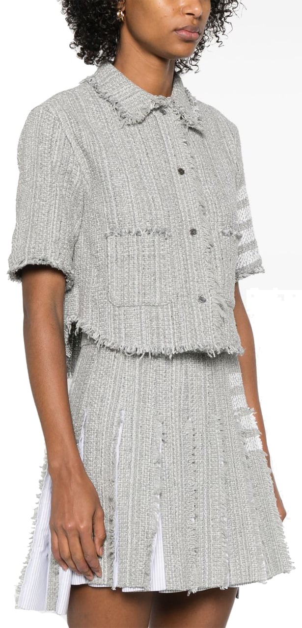 Thom Browne Shirts Grey Grijs