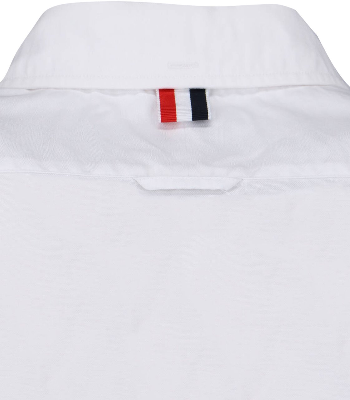 Thom Browne White Hector Trophy Embroidered Cotton Shirt Wit