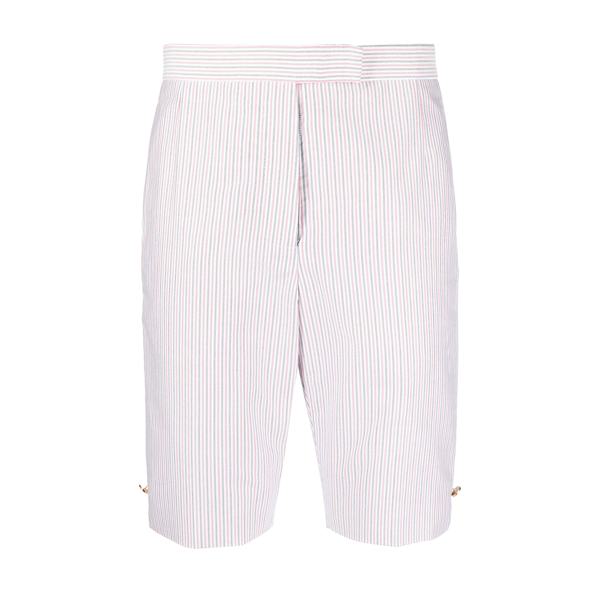 Thom Browne Multicolour Cotton Vertical Stripe Shorts Wit