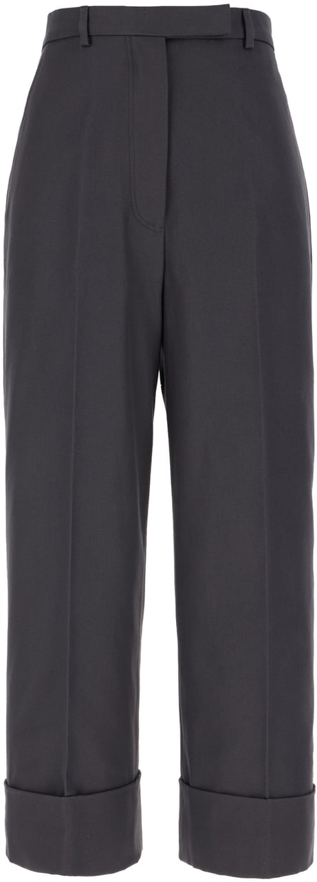 Thom Browne Thom Browne Grey cotton pants Grijs