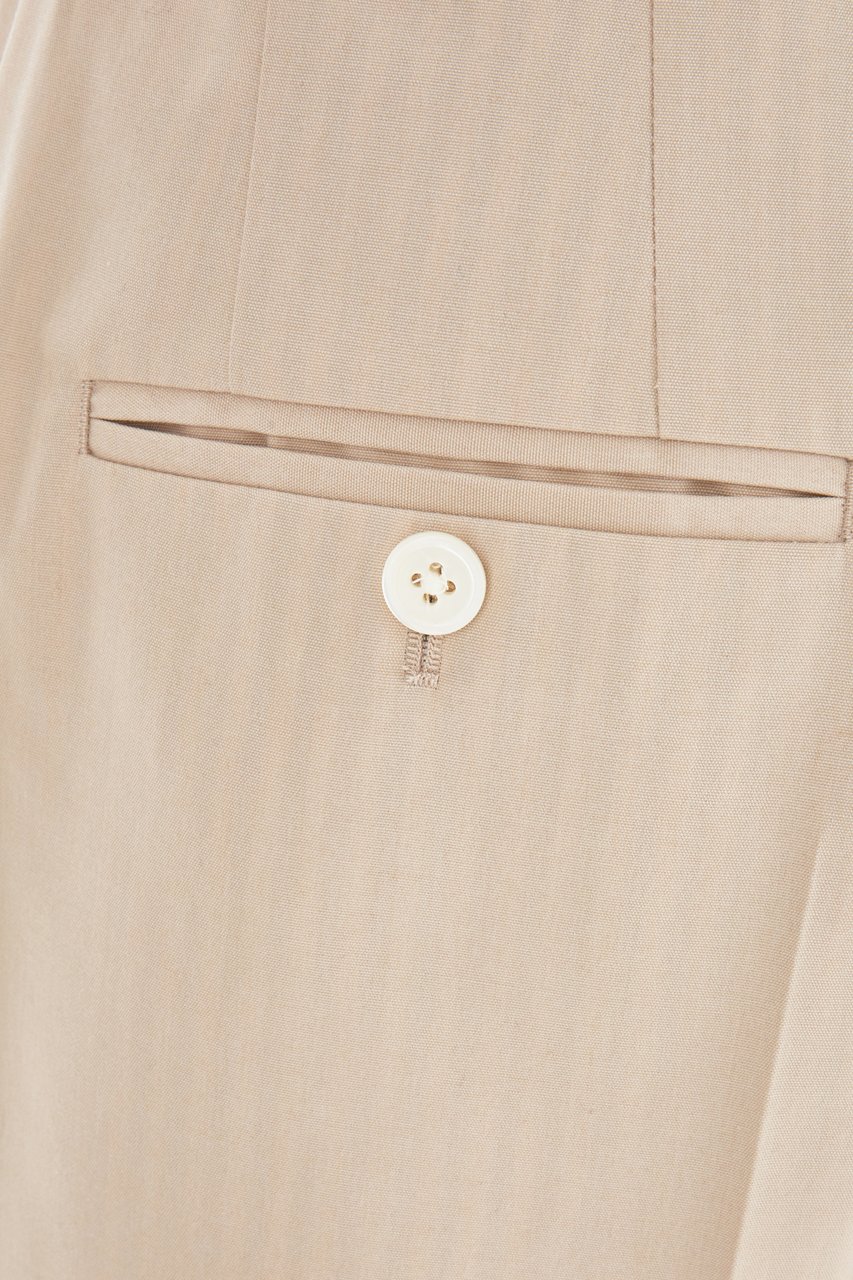 Thom Browne Thom Browne Sand polyester blend bermuda shorts Neutraal
