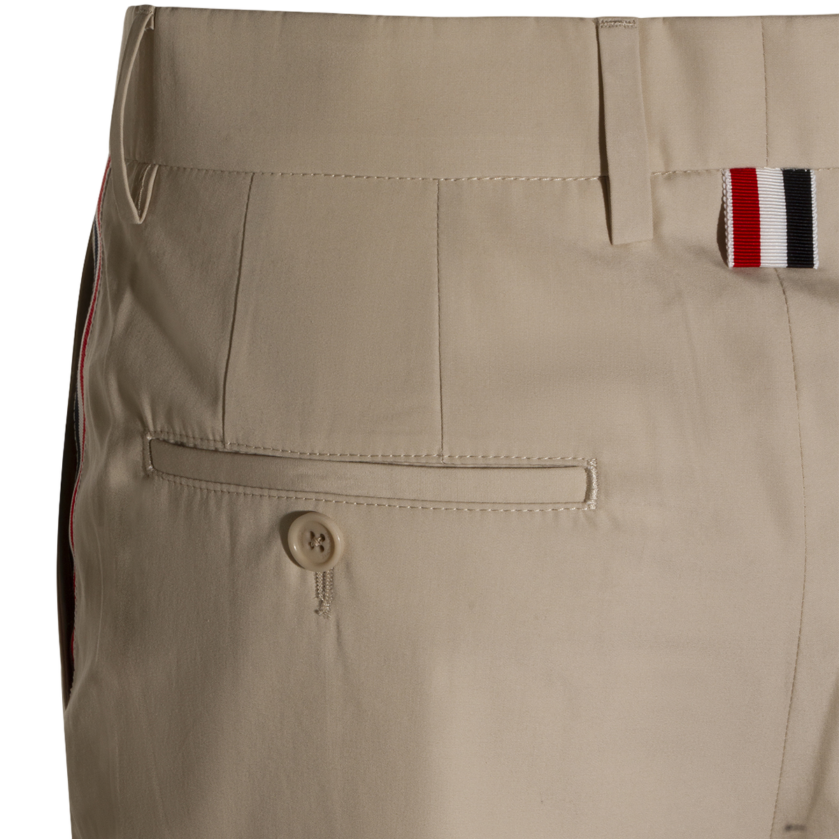 Thom Browne Tailored Straight-Leg Trousers Grijs