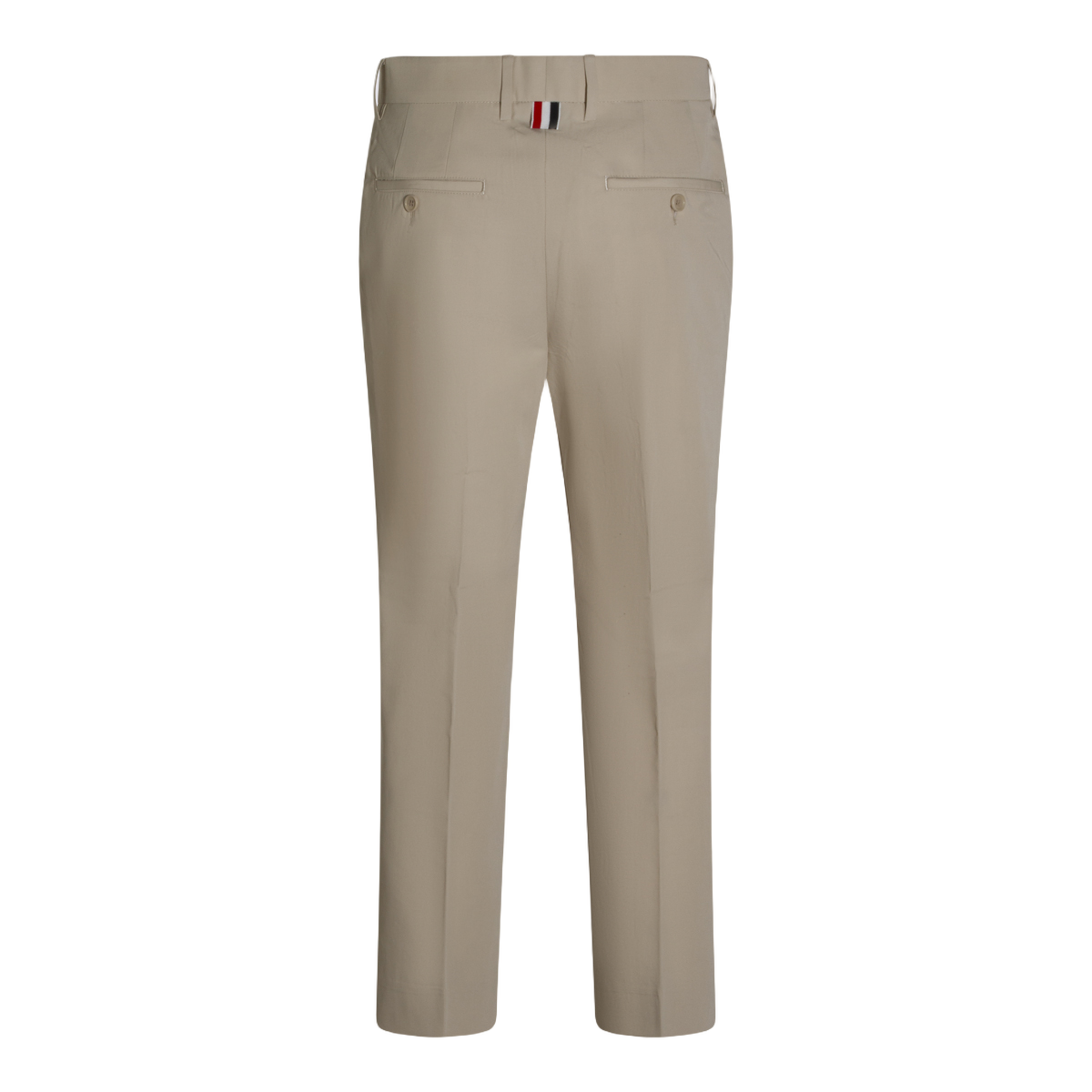 Thom Browne Tailored Straight-Leg Trousers Grijs