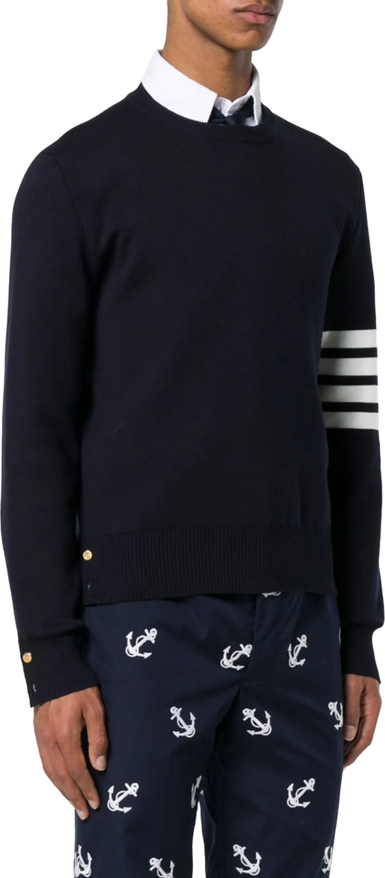 Thom Browne Sweaters Blu Navy Navy