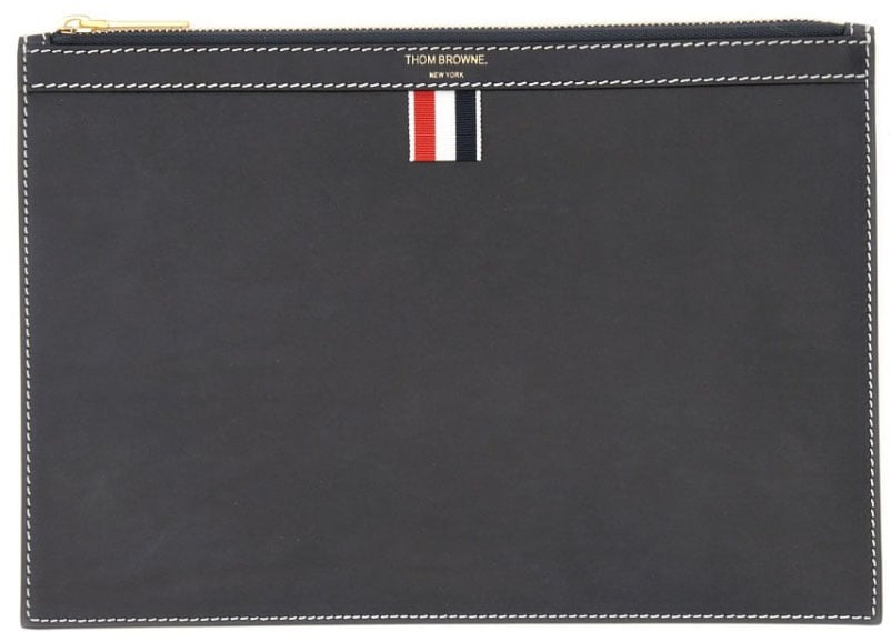 Thom Browne Small Tablet Holder Blauw