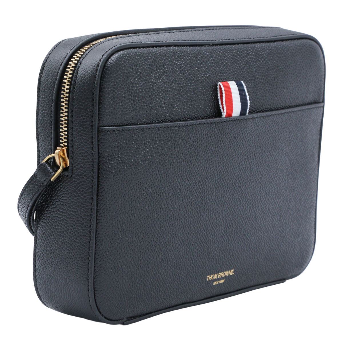 Thom Browne Structured Black Bag Zwart