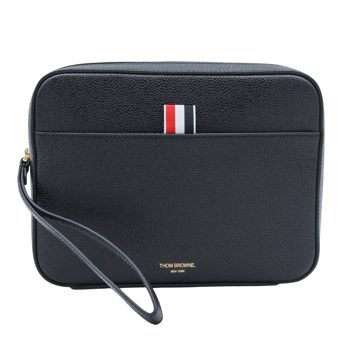 Thom Browne Structured Black Bag Zwart