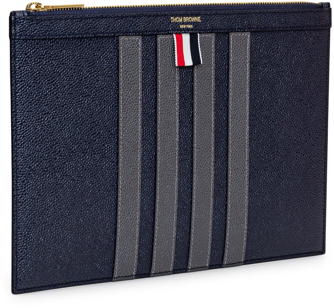 Thom Browne Porta Documenti Piccolo Navy