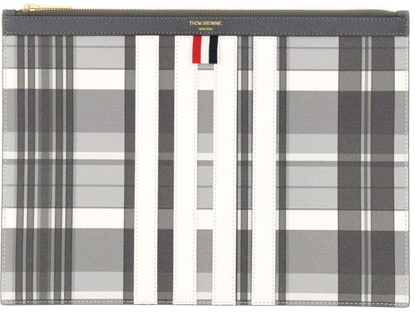 Thom Browne Medium Document Holder Grijs