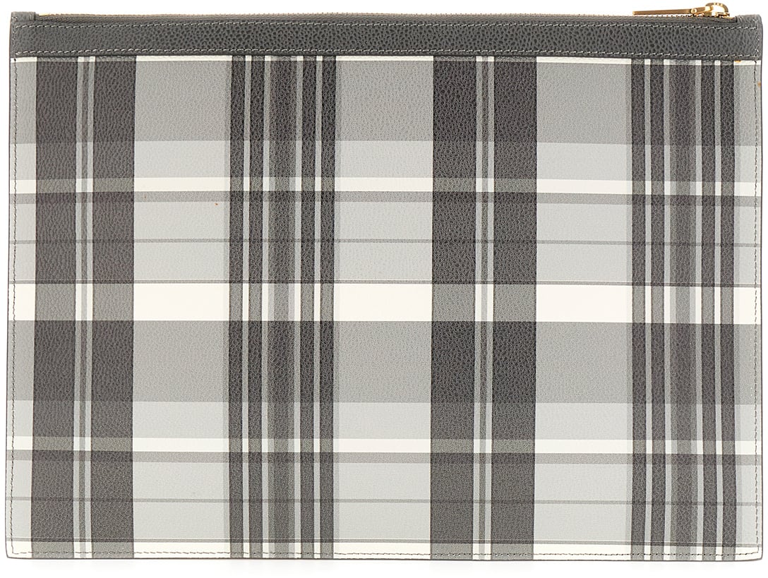 Thom Browne Thom Browne Printed leather document case Divers