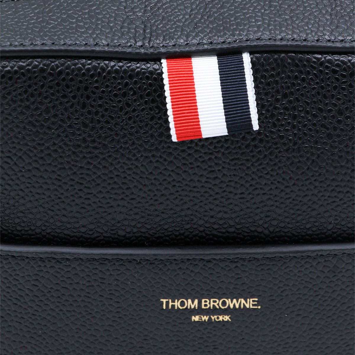 Thom Browne Structured Black Bag Zwart