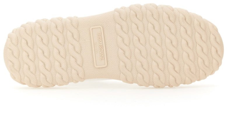 Thom Browne Cotton Canvas Sneaker Wit