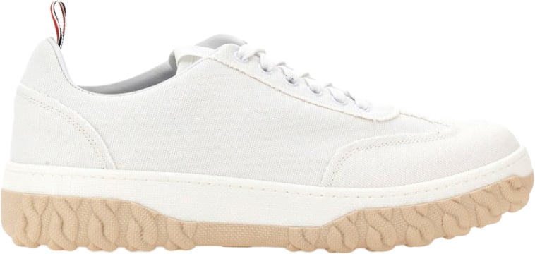 Thom Browne Cotton Canvas Sneaker Wit