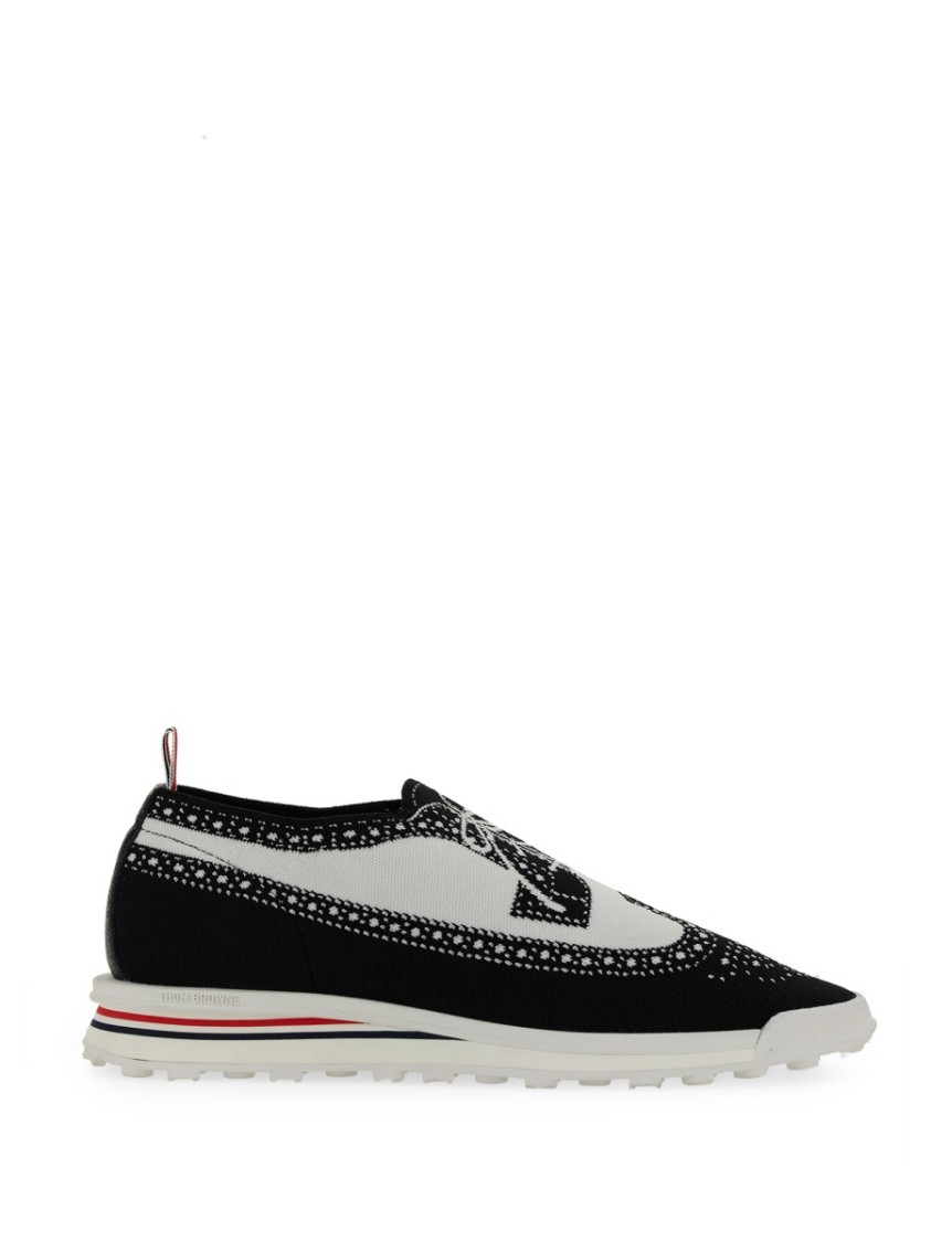 Thom Browne Tech Runner Sneaker Zwart