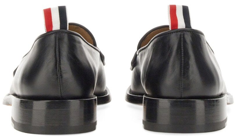 Thom Browne Varsity Penny Loafer Zwart