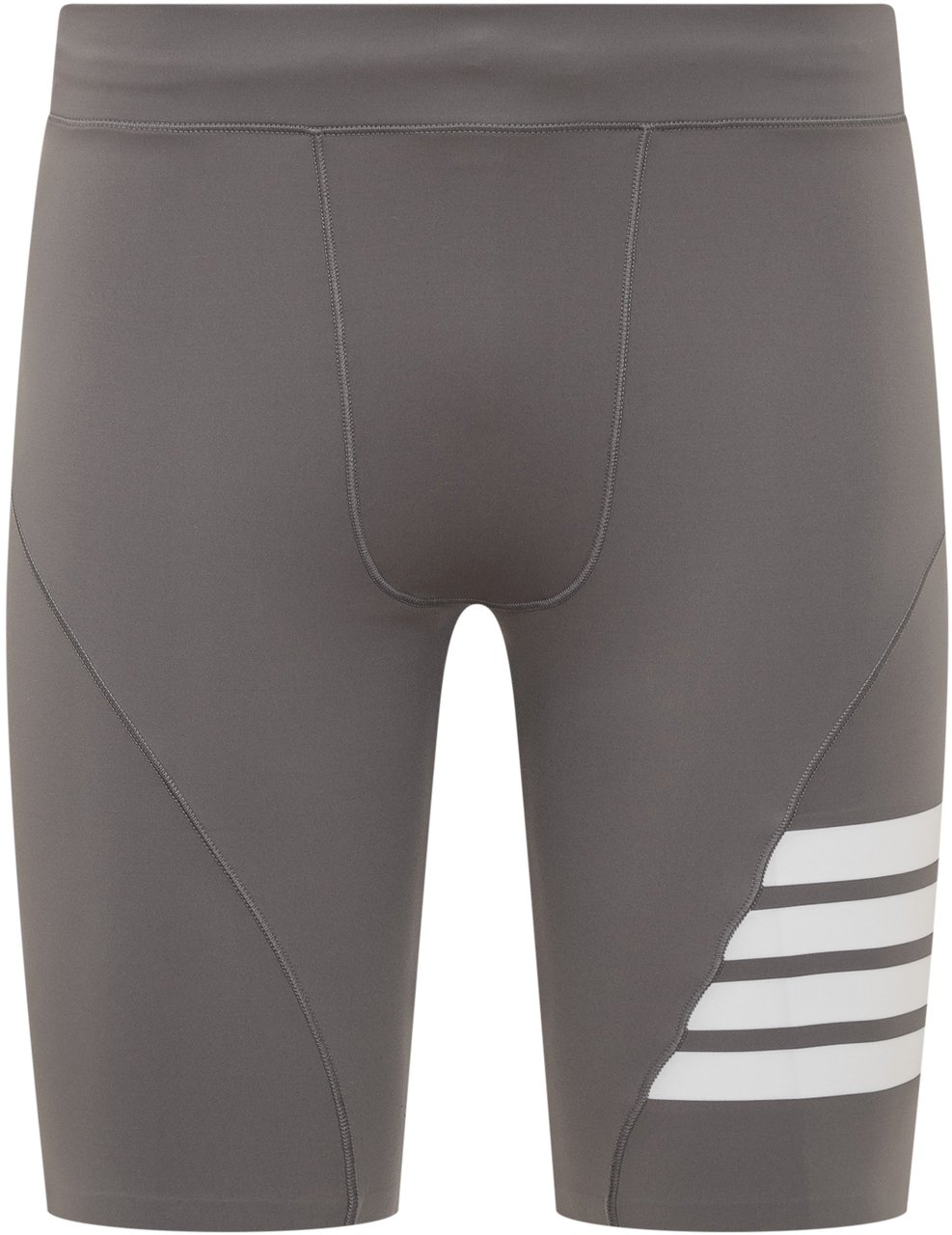 Thom Browne Pantaloncini a Compressione Grijs