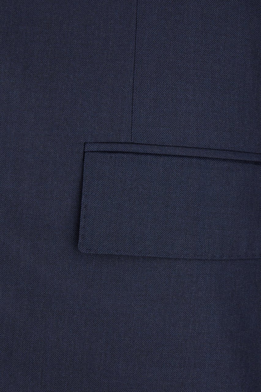 Thom Browne Thom Browne Blue wool blazer Blauw