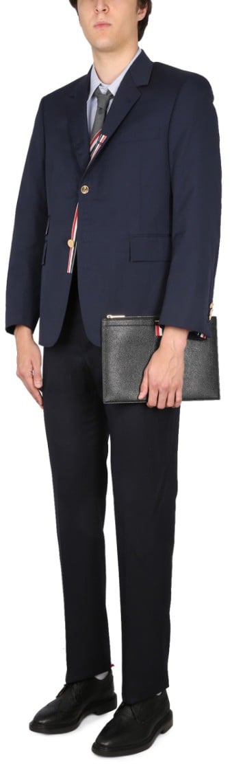 Thom Browne Single-Breasted Jacket Blauw