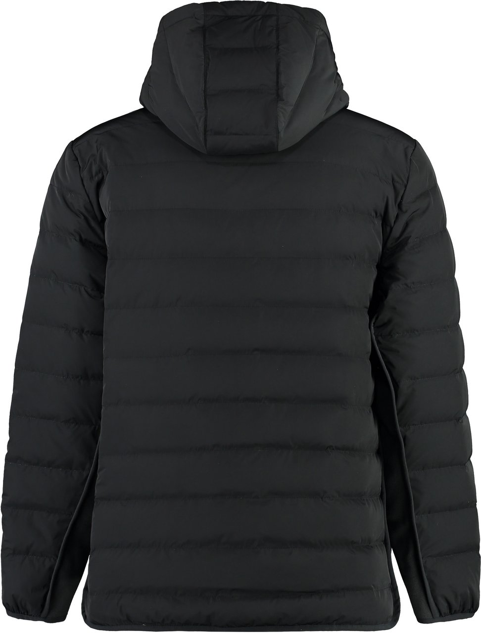 Thom Browne Hooded down jacket Zwart