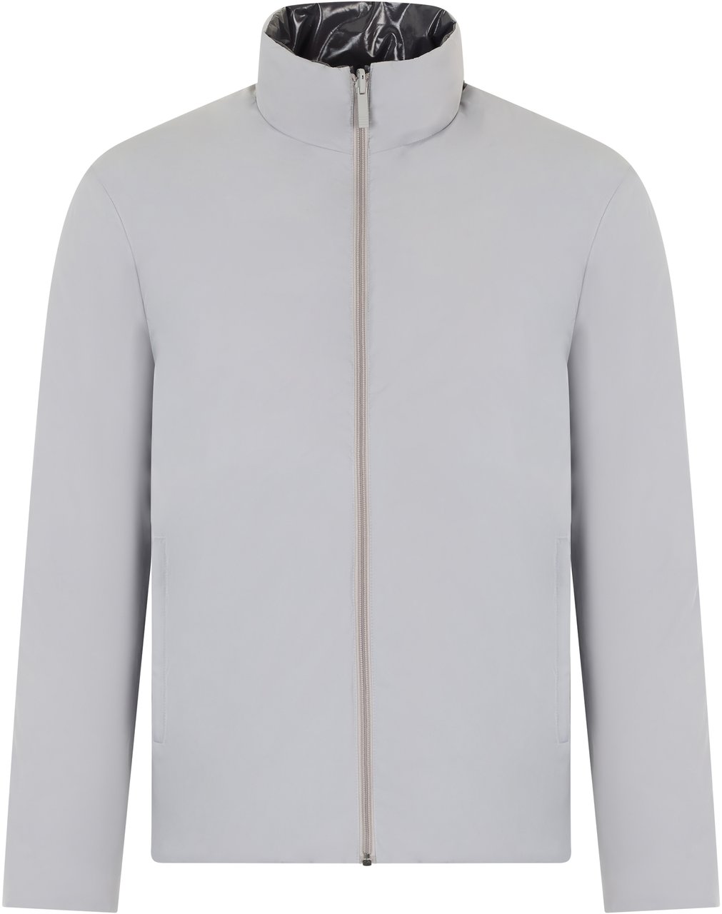 Thom Browne Reversible quilted down jacket Zwart