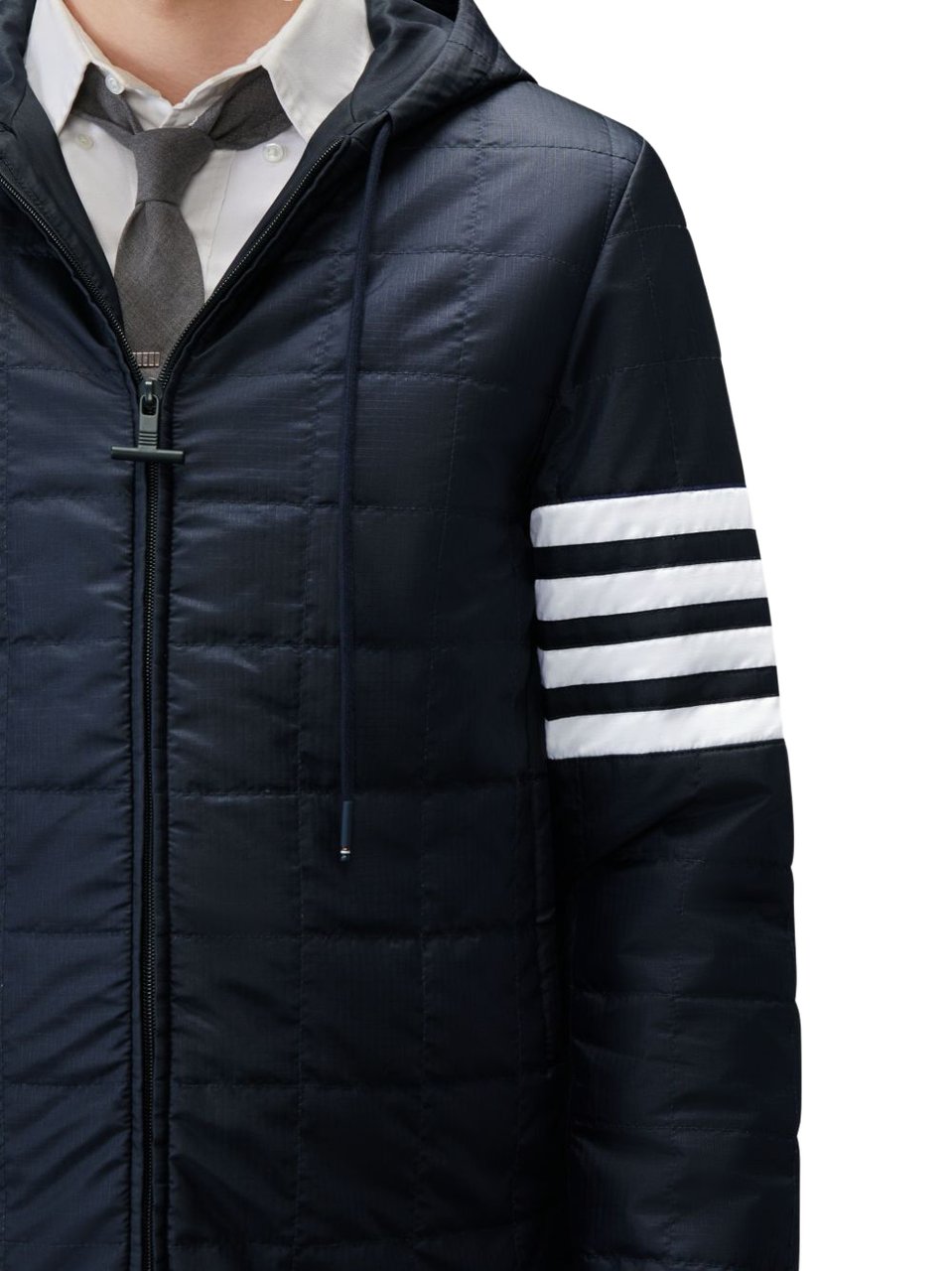 Thom Browne Coats Navy Navy