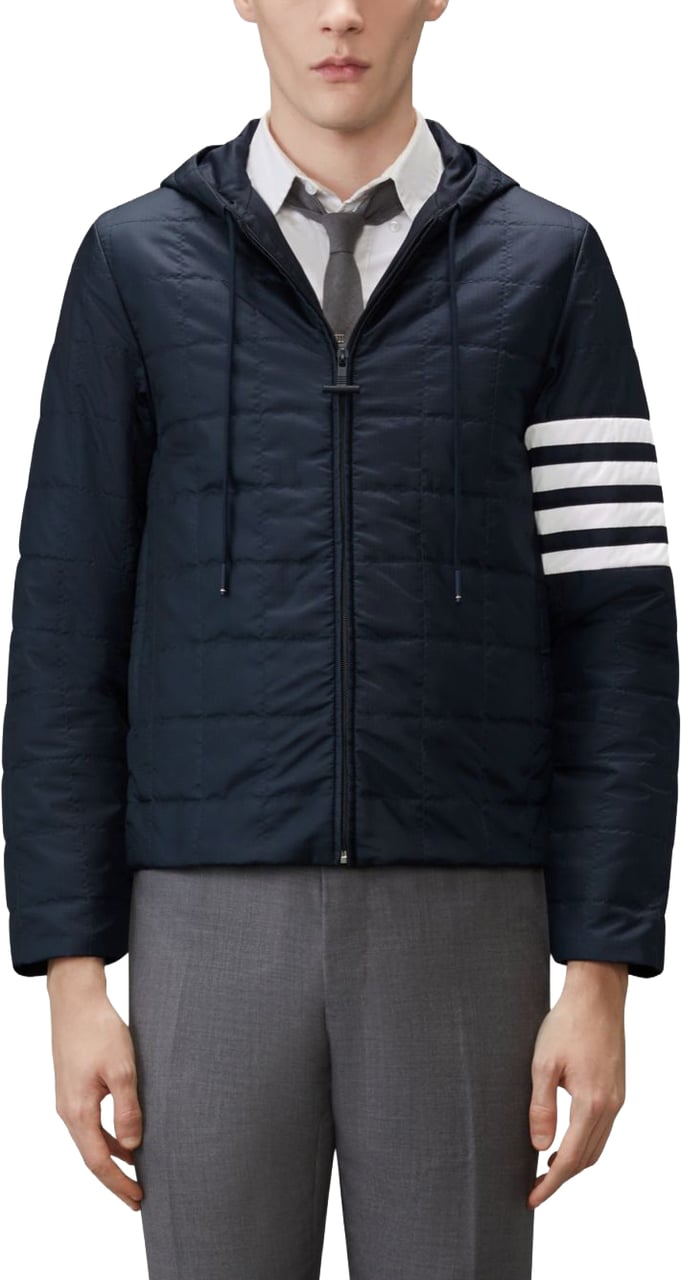 Thom Browne Coats Navy Navy