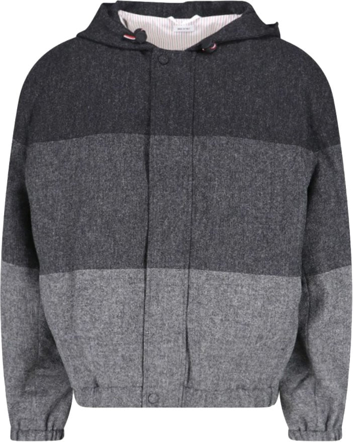 Thom Browne "Donegal Tweed" Blazer – Gray Grijs