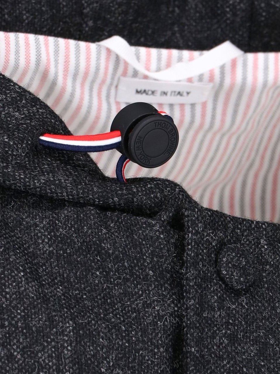 Thom Browne "Donegal Tweed" Blazer – Gray Grijs