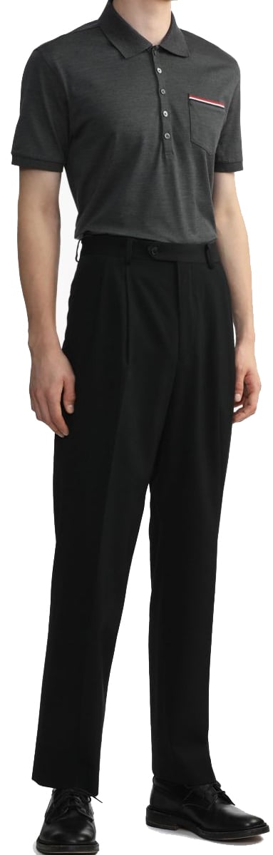 Thom Browne T-Shirts And Polos Grey Grijs
