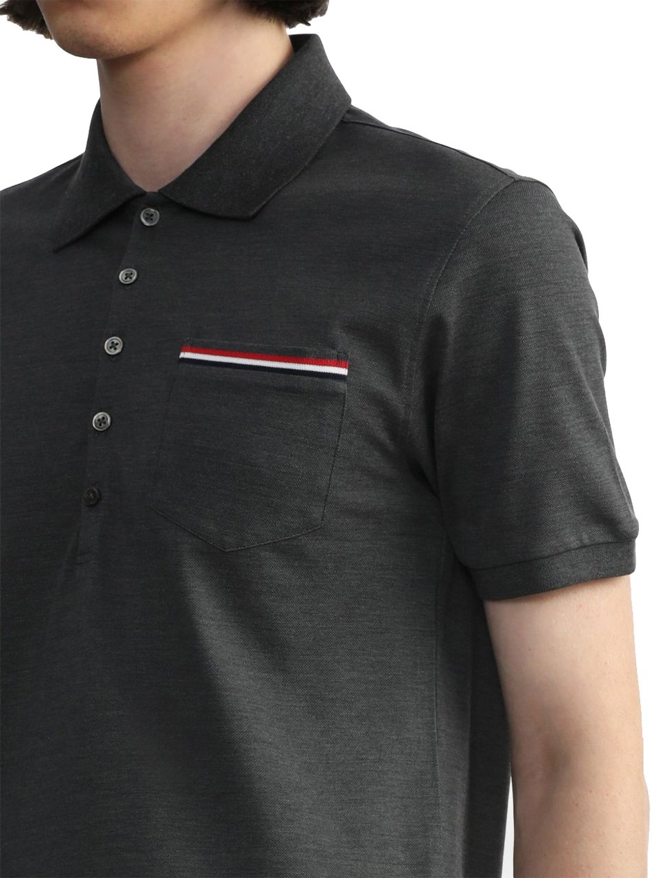 Thom Browne T-Shirts And Polos Grey Grijs