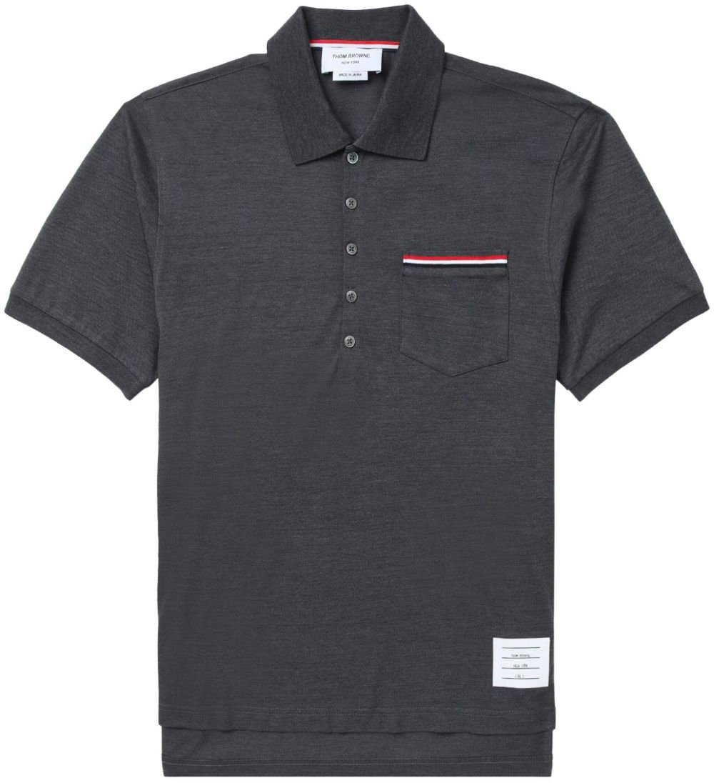 Thom Browne T-Shirts And Polos Grey Grijs