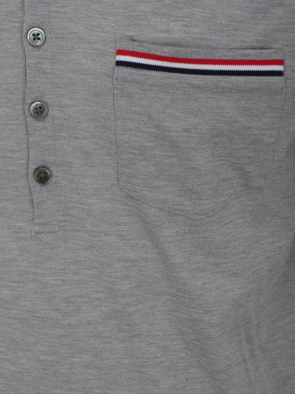 Thom Browne T-Shirts And Polos Grey Lichtgrijs