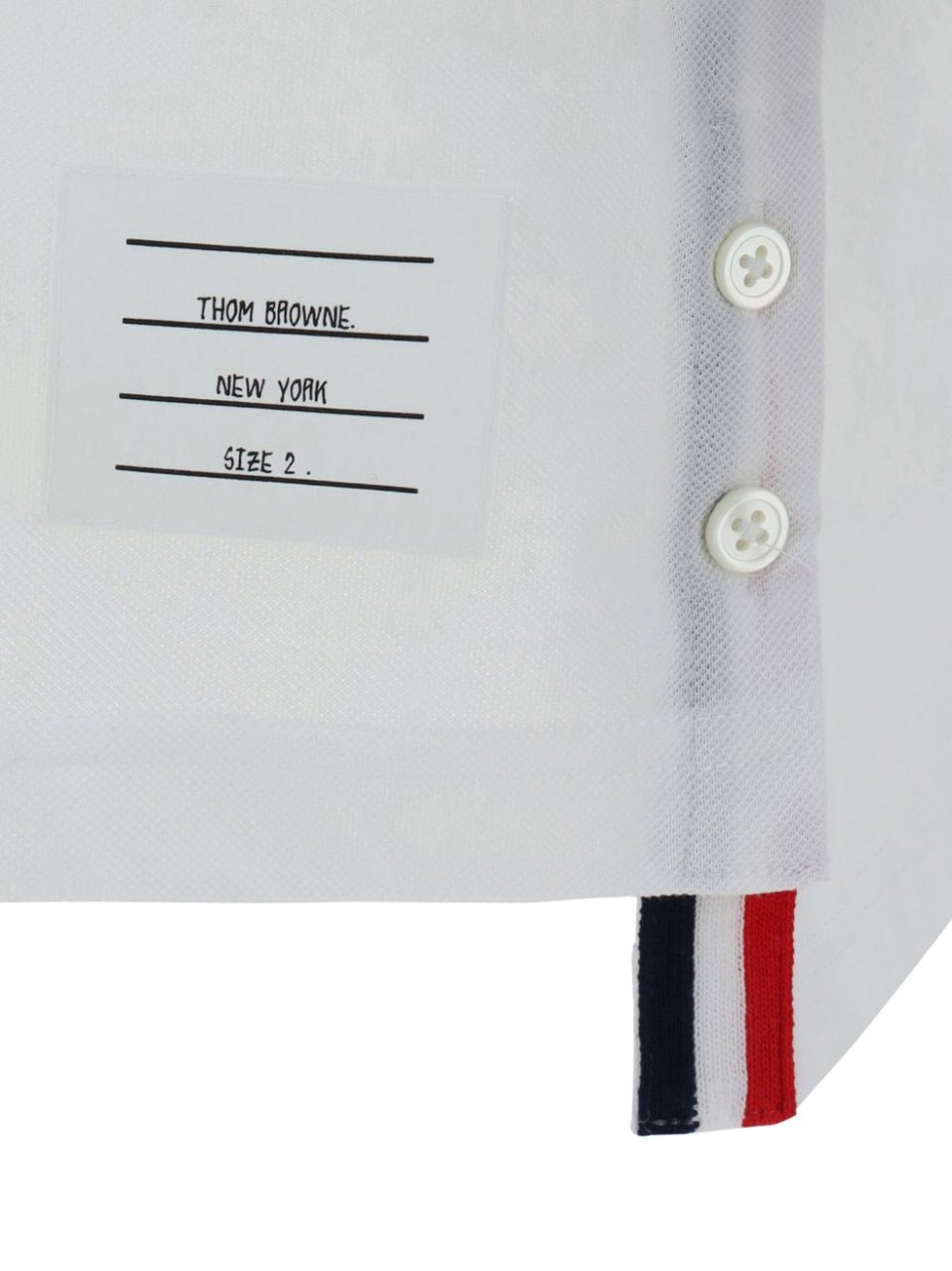 Thom Browne T-Shirts And Polos White Wit