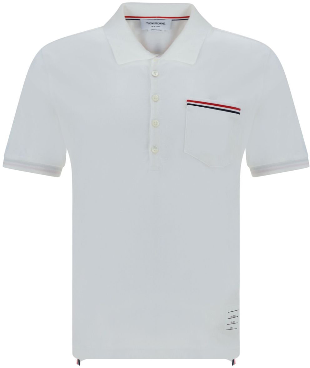 Thom Browne T-Shirts And Polos White Wit