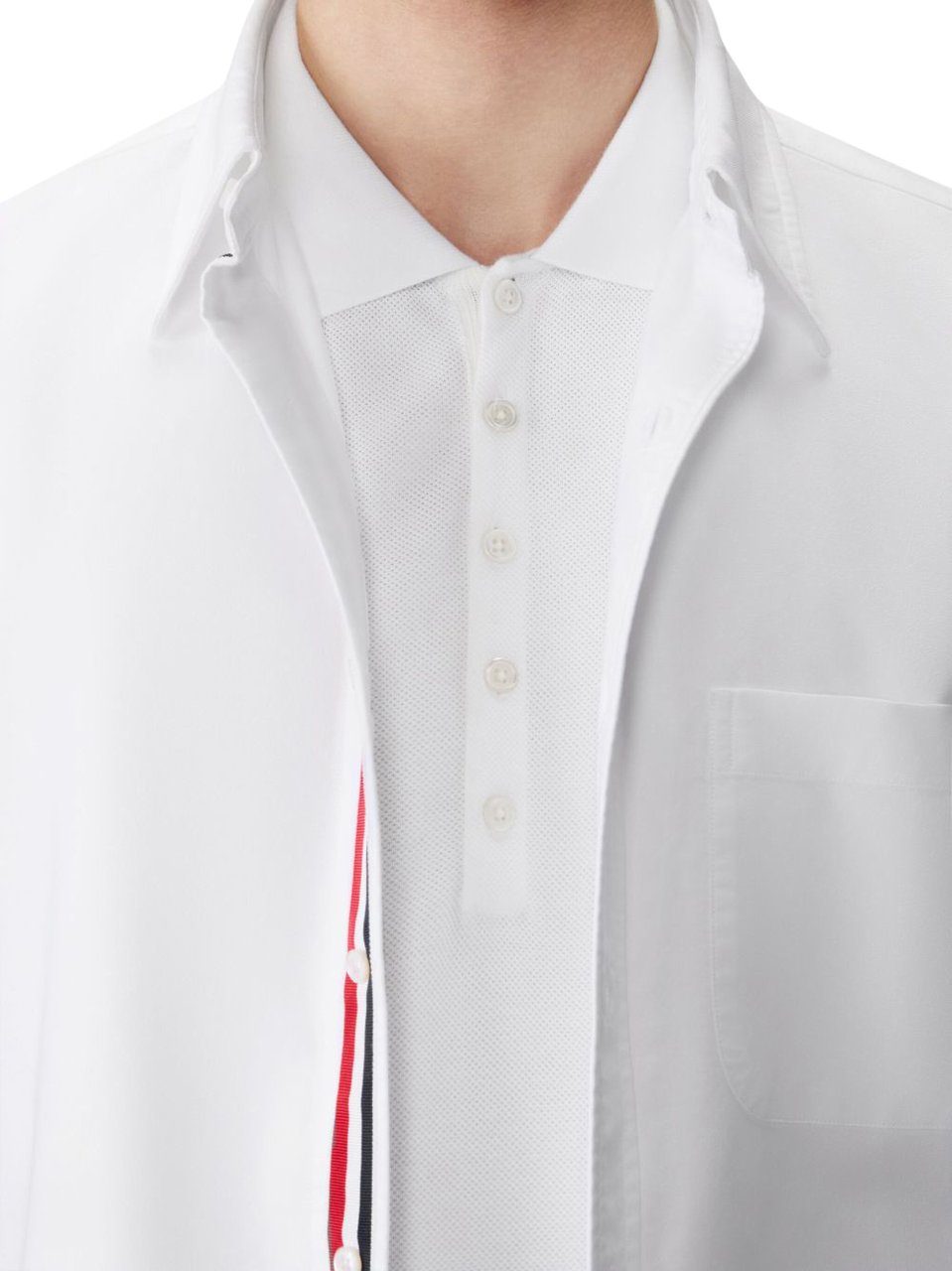 Thom Browne T-Shirts And Polos White Wit