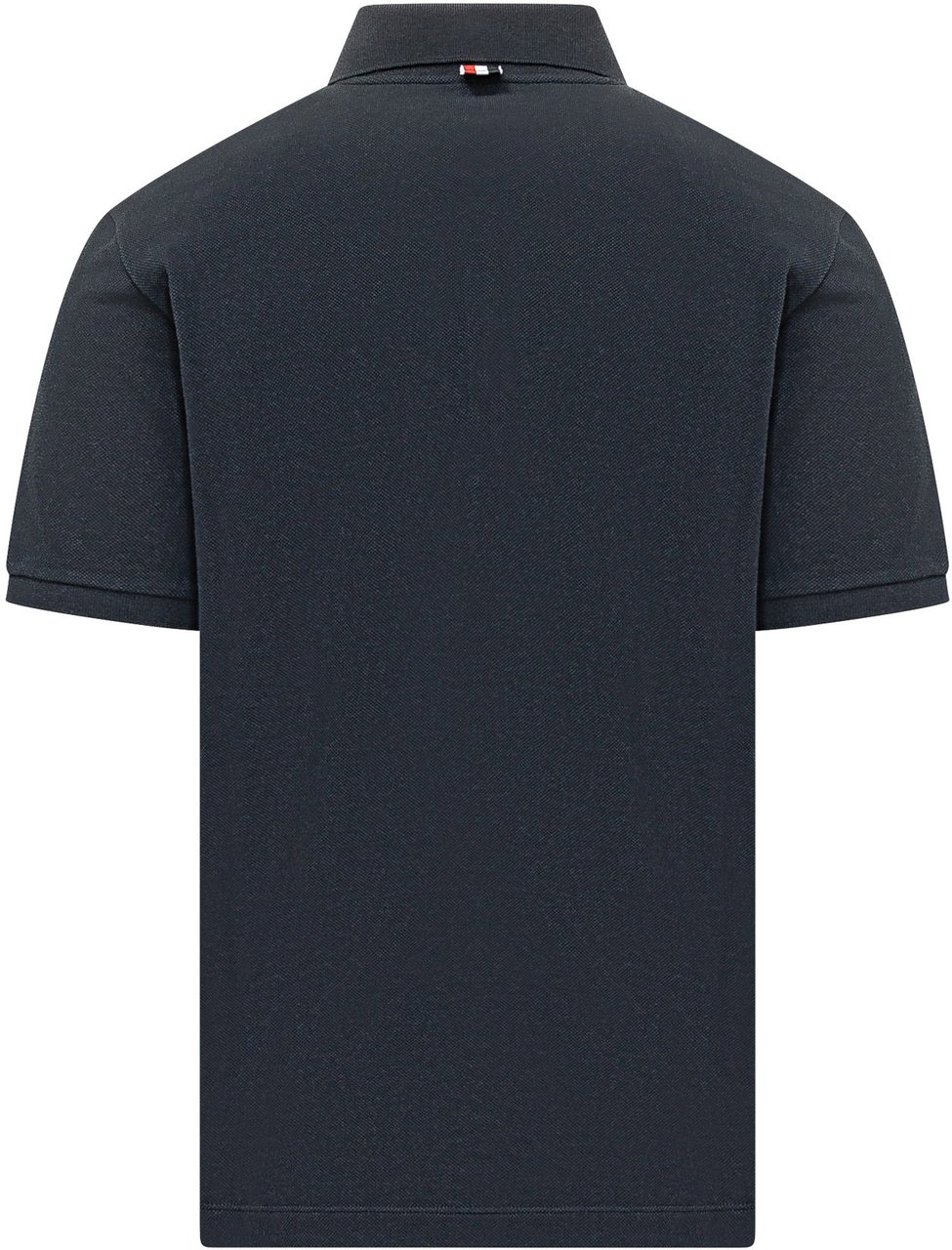 Thom Browne Polo in cotone blu Navy